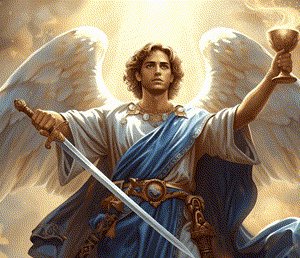 大天使ミカエルの聖杯への祝福と珈琲